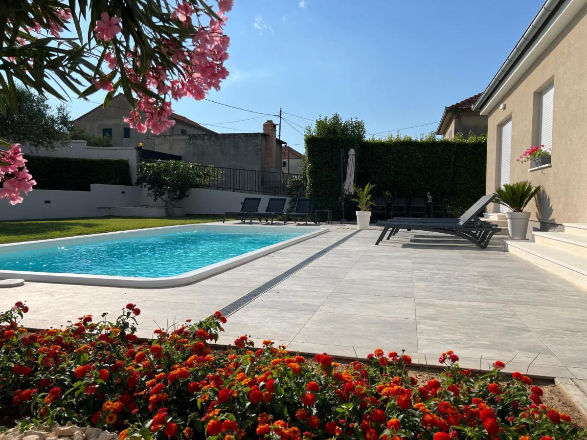 Villa Tony'S House With Private Pool, Garden And Parking Zadar Exterior foto